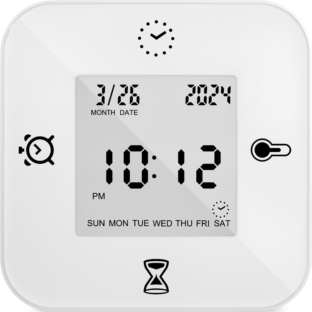 Mebus Digitalwecker 4in1