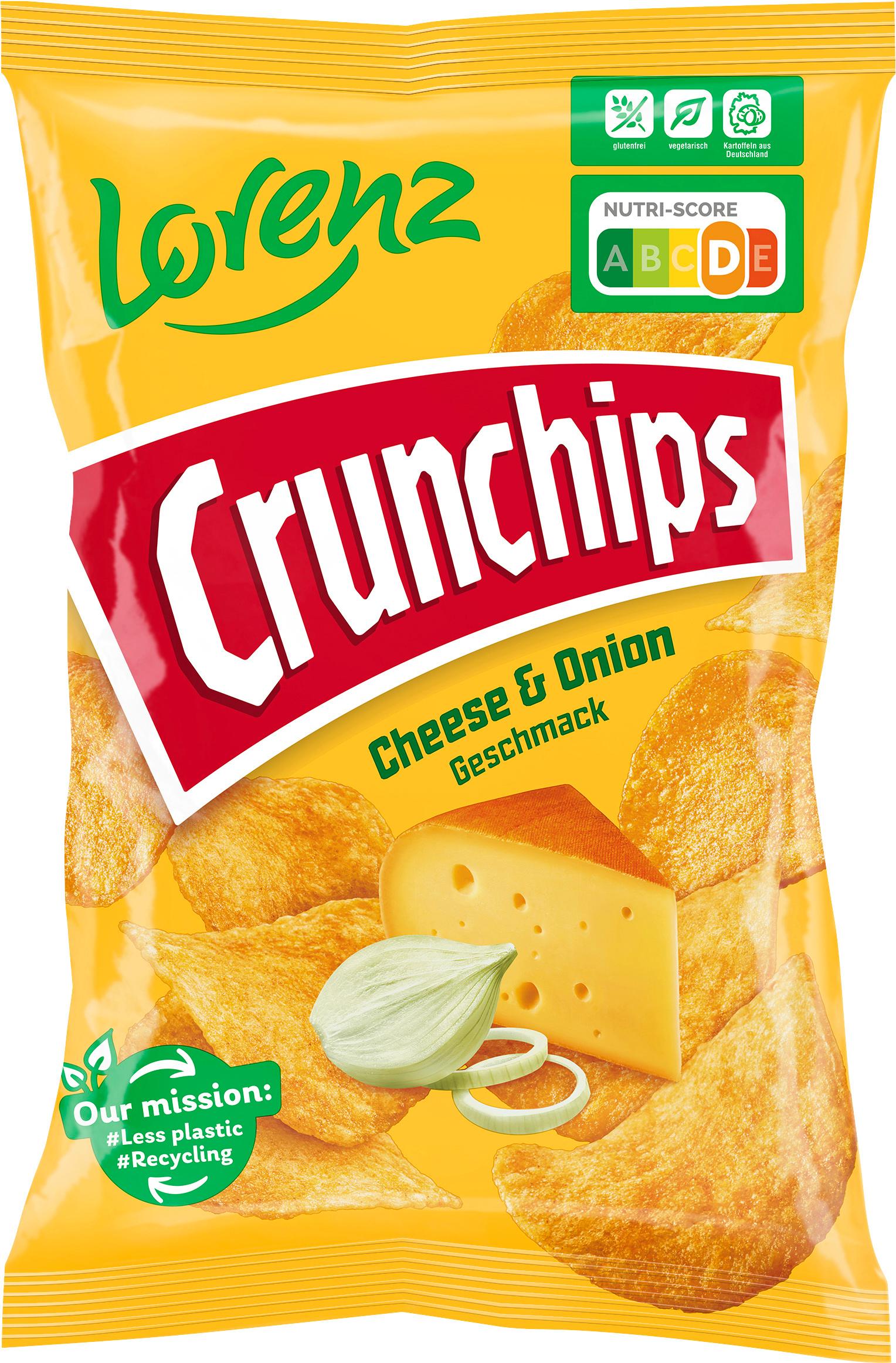 Lorenz Crunchips Cheese&Onion