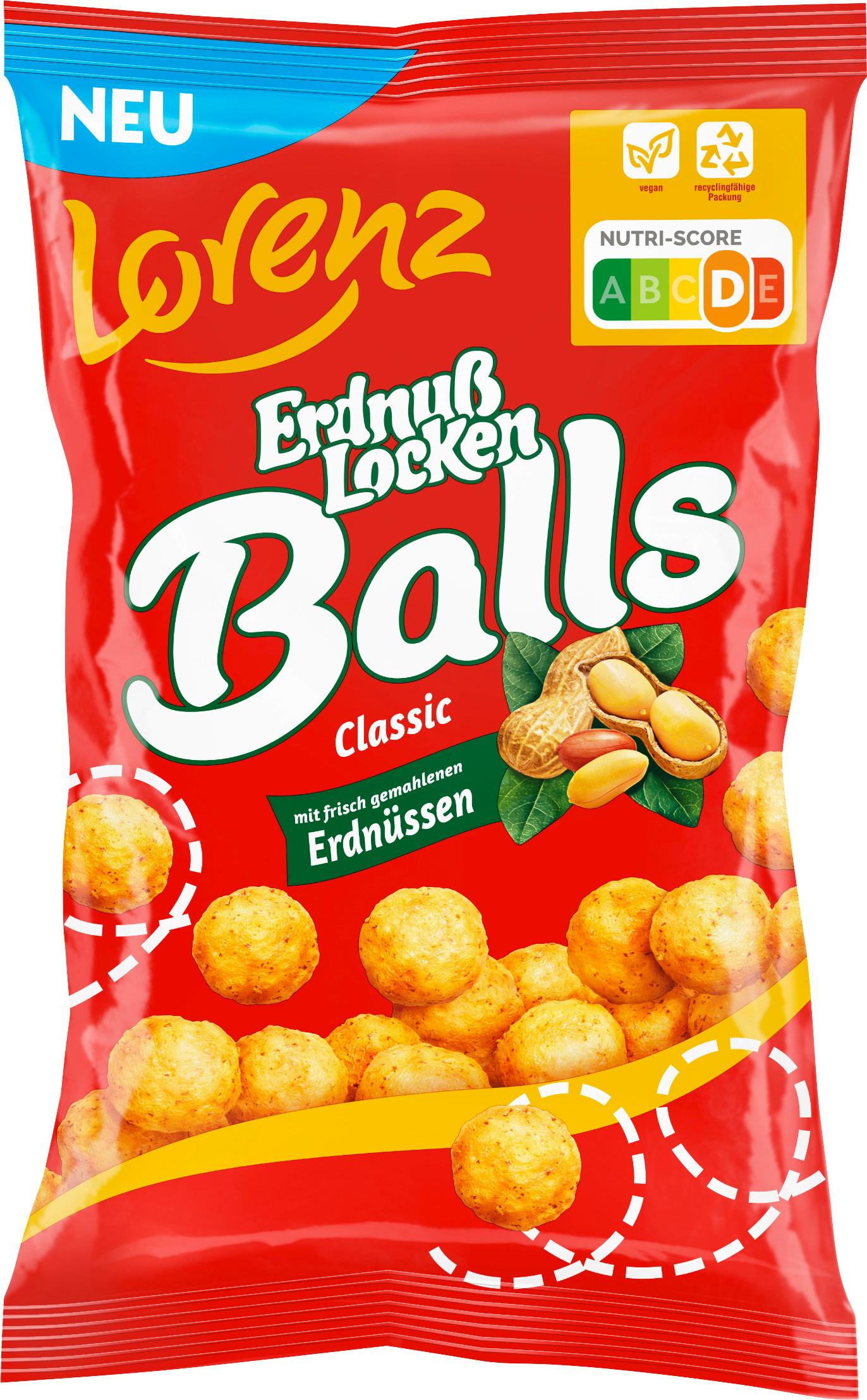 Lorenz Erdnuß Locken Balls