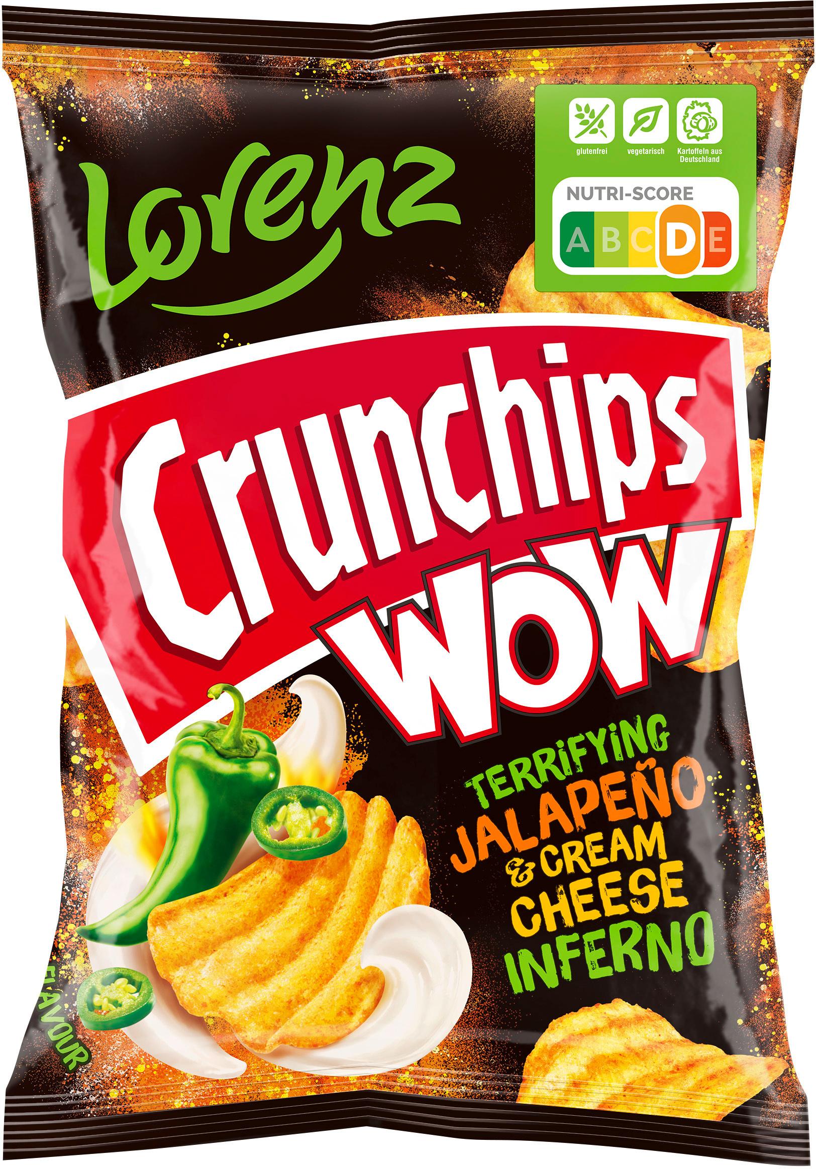 Crunchips Wow Jalapeno&Cream Cheese