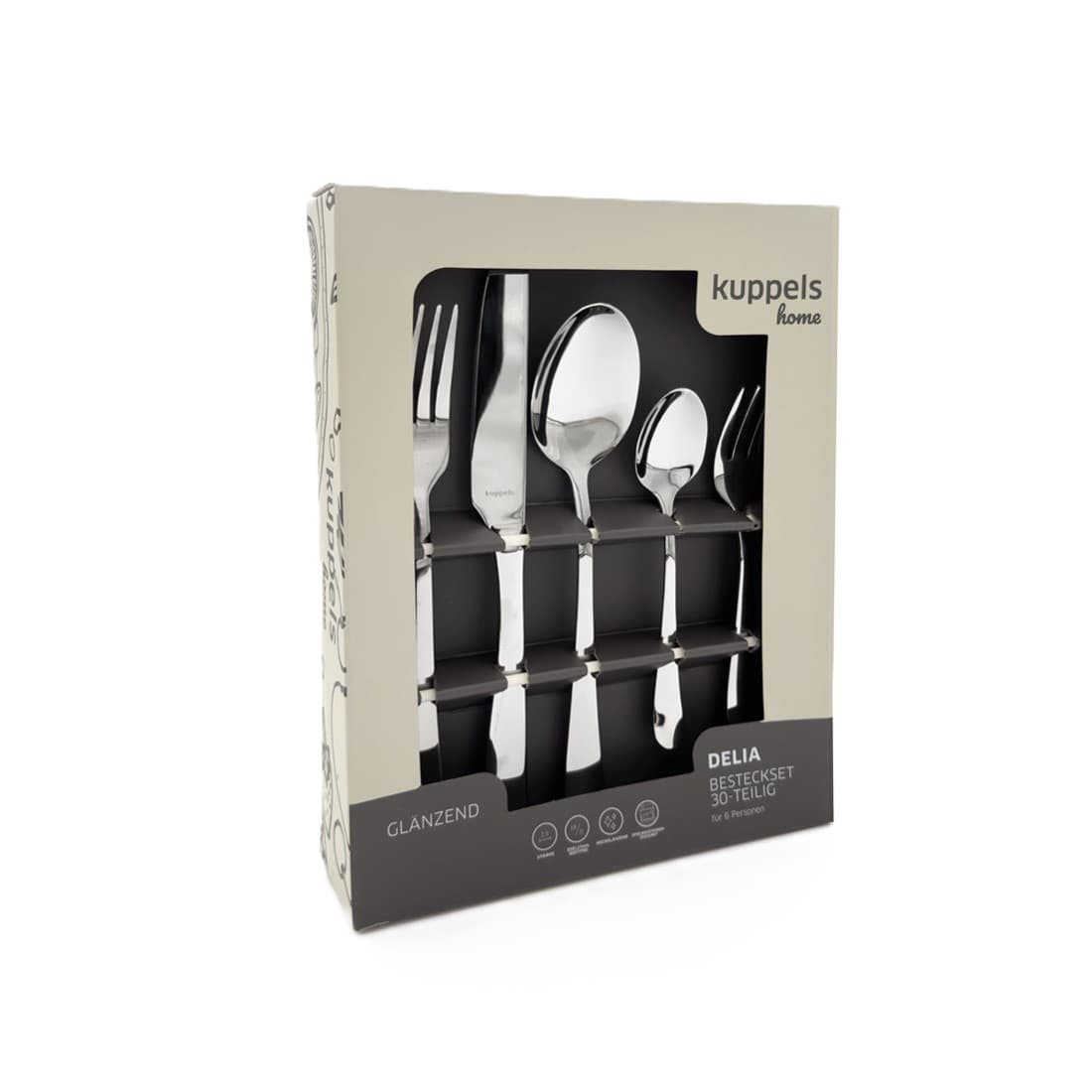 kuppels Besteckset DELIA 30-tlg.