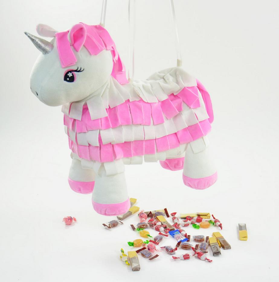 Produktbild Kögler - Infinata Einhorn, wiederverwendbare Pinata aus Plüsch, 15x30x45 2 von 2