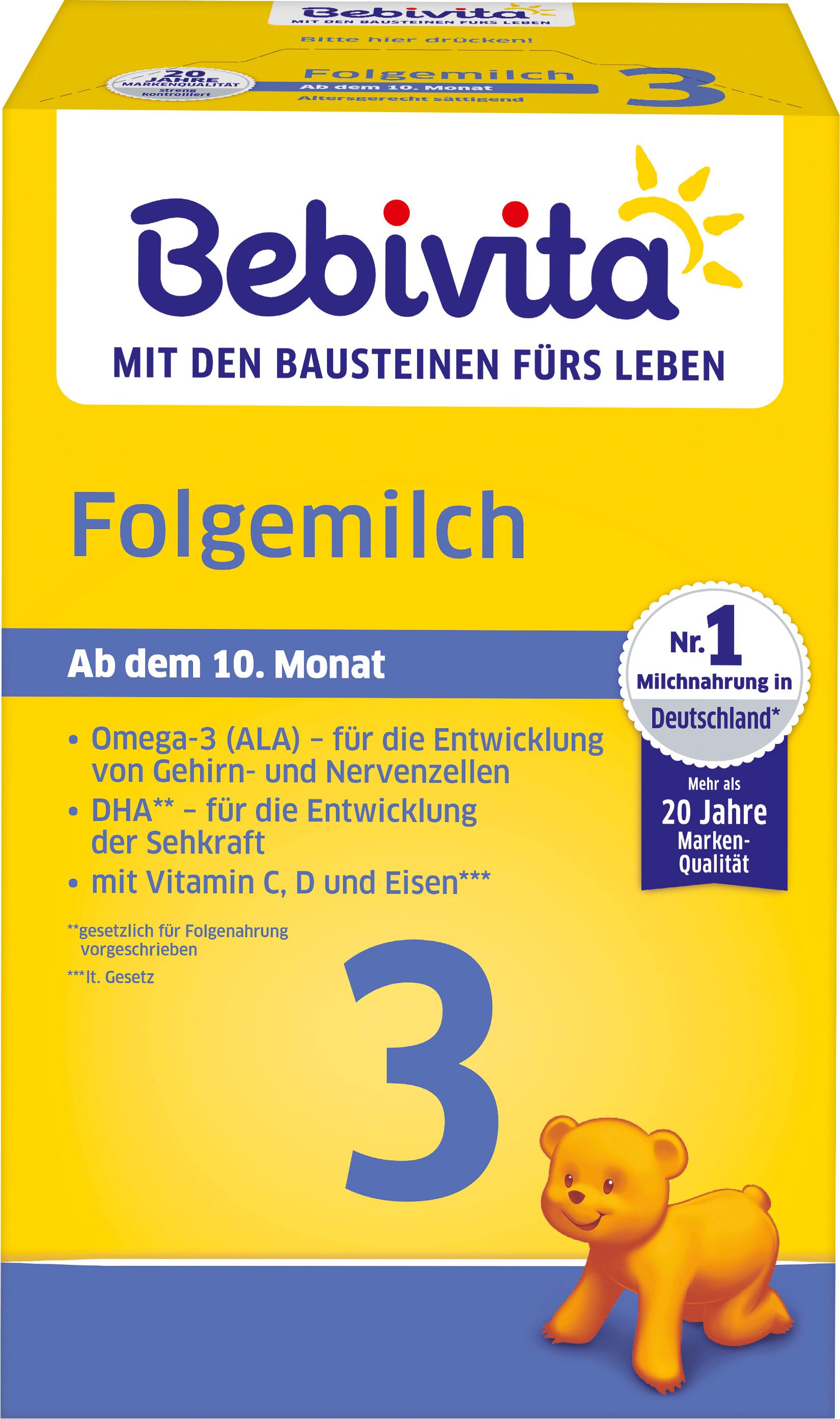 Bebivita Milchnahrung 3 Folgemilch