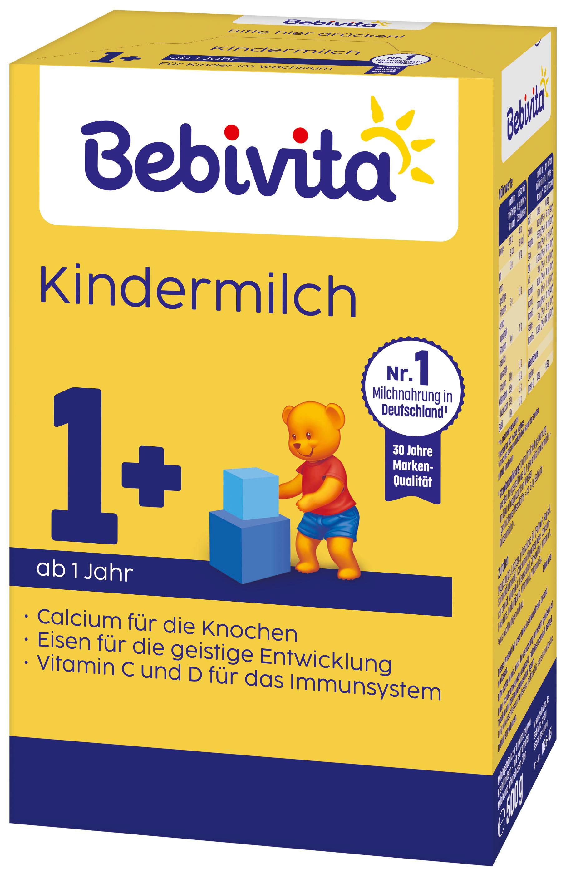 Produktbild Bebivita Kindermilch 1, ab 1 Jahr 2 von 2