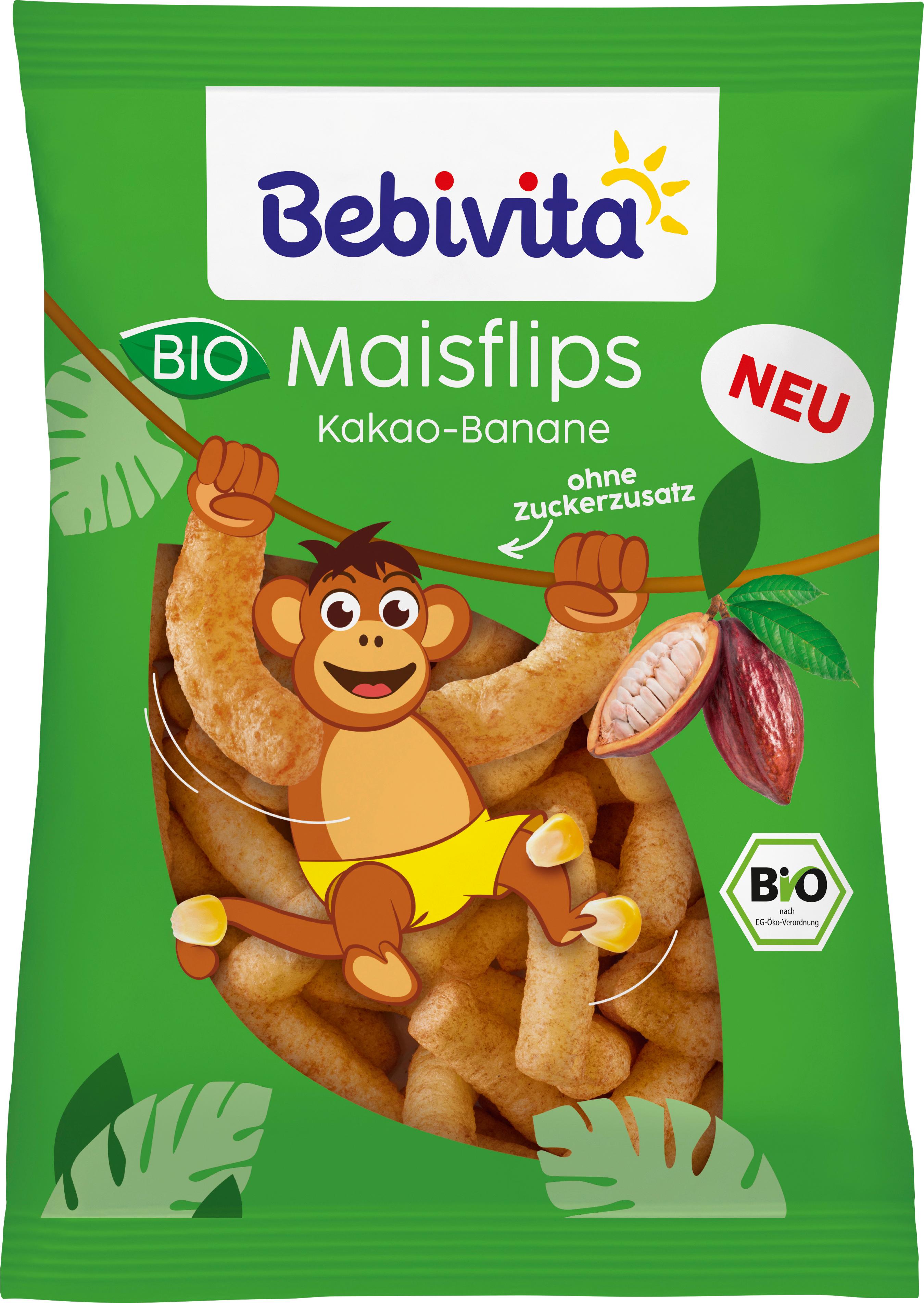 Bebivita Bio Maisflips Kakao-Banane