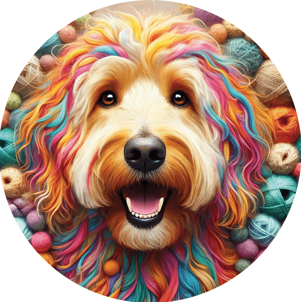 HCM Kinzel - Holzpuzzle - Hund aus Wolle 250 Teile