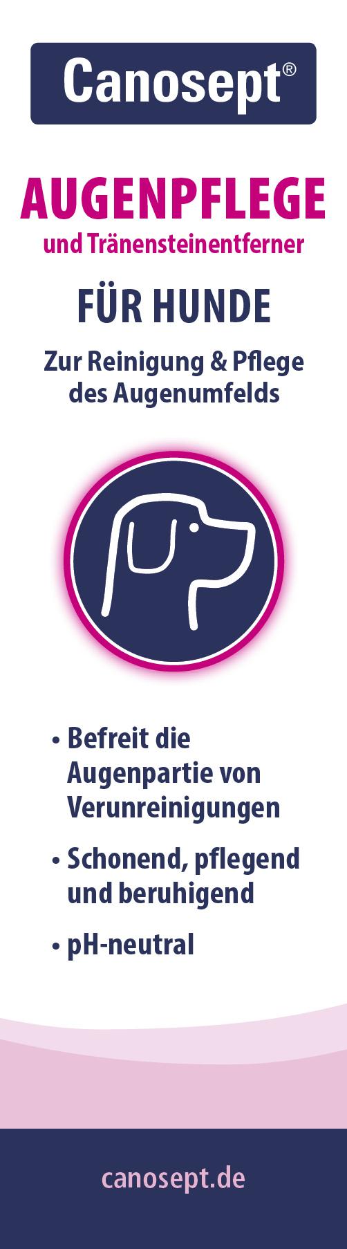 Canosept Hundepflege Augenpflege und Tränensteinentferner