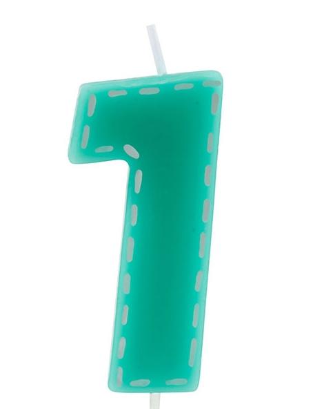 Produktbild pajoma - Geburtstagskerze"Zahl 1" 2 von 2