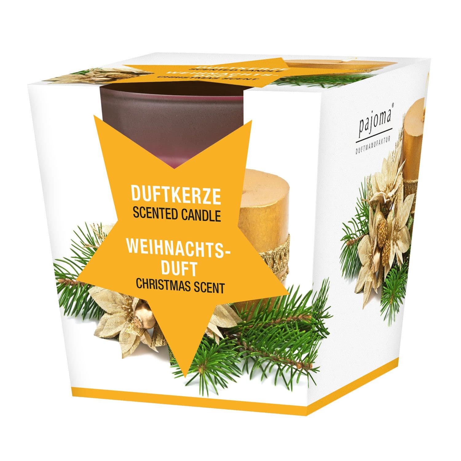 pajoma Duftkerze im Glas Weihnachtsduft
