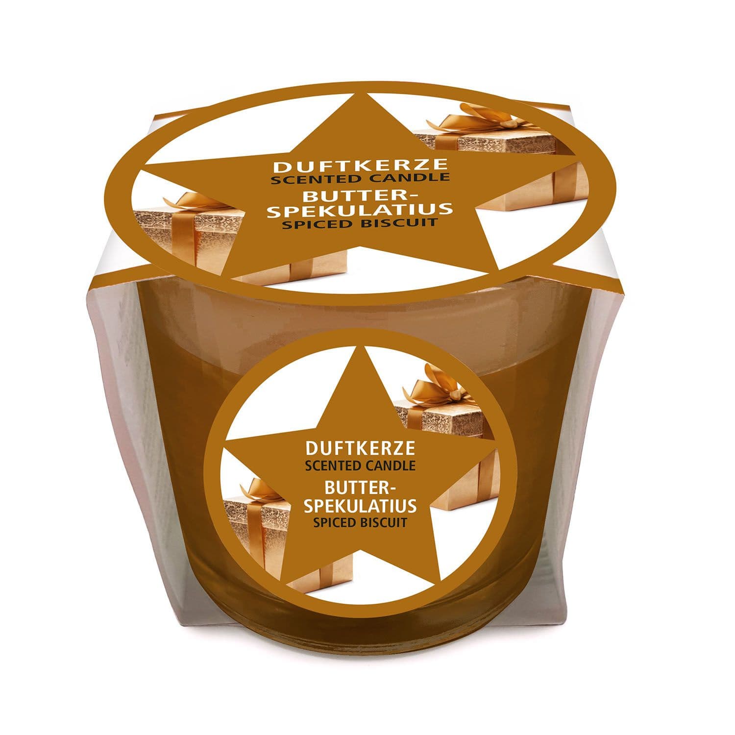 pajoma Mini Duftkerze im Glas Butter Spekulatius