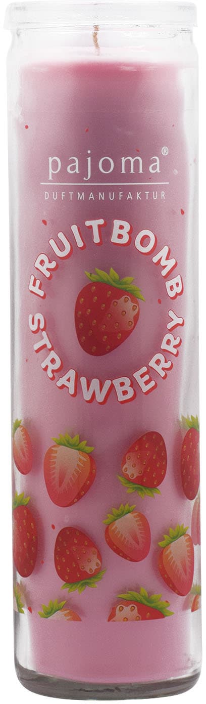pajoma Duftkerze Fruitbomb Erdbeere