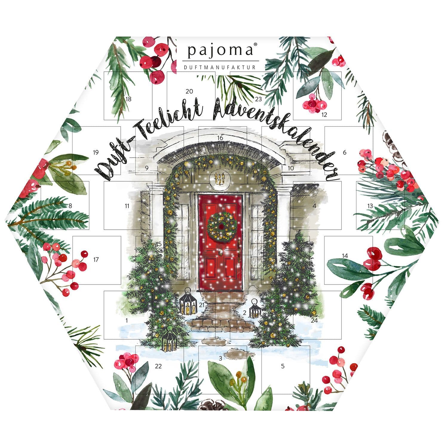 pajoma Adventskalender Duft-Teelichter