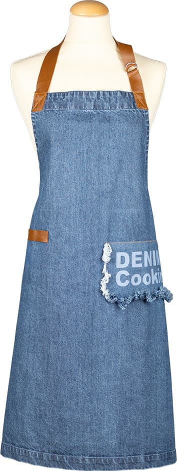 Stuco Schürze mit Tasche Denim & Cooking