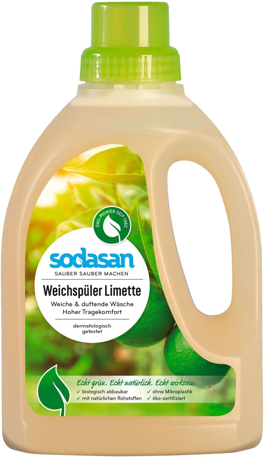 sodasan Weichspüler Limette