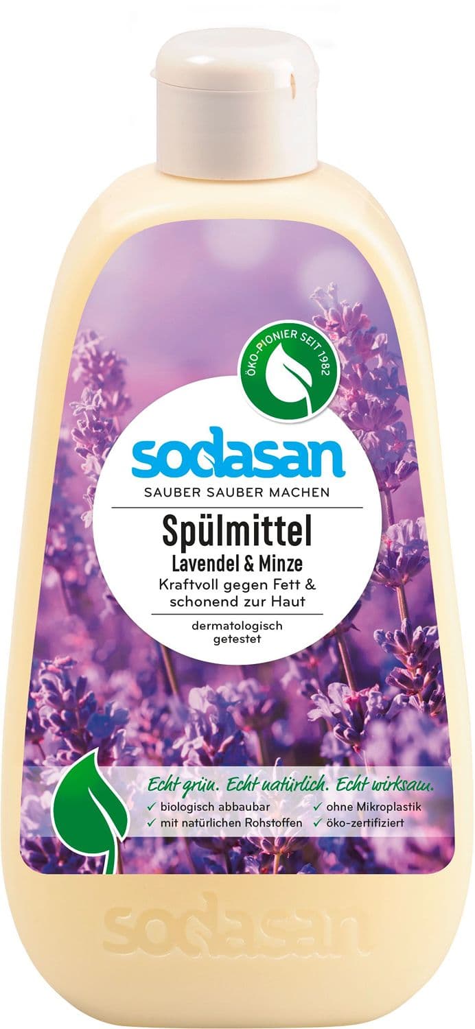 sodasan Spülmittel Lavendel & Minze