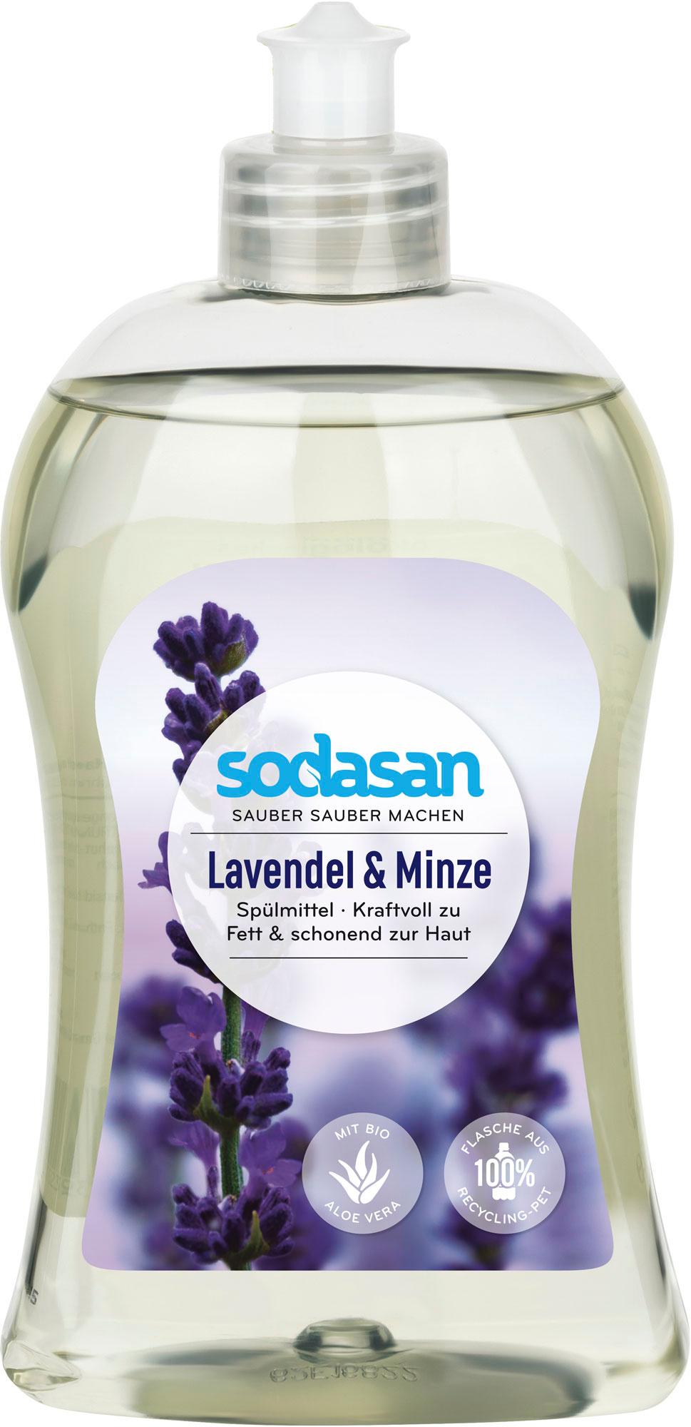 sodasan Spülmittel Lavendel&Minze