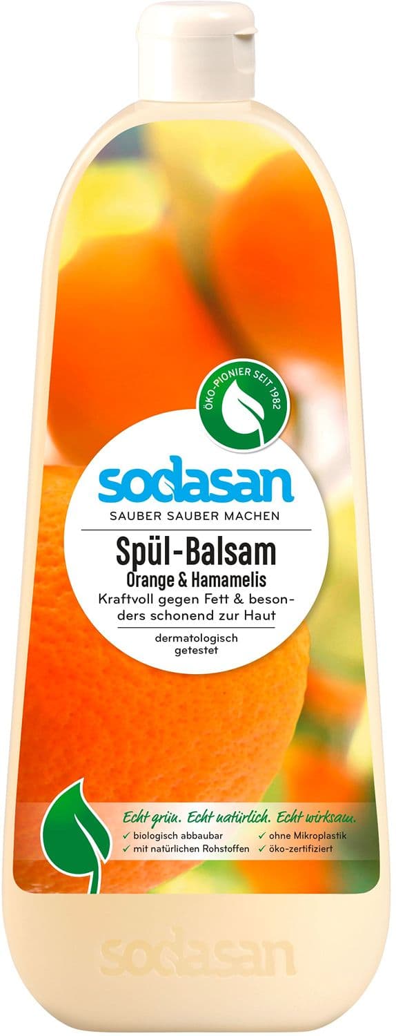 sodasan Spül-Balsam Orange & Hamamelis