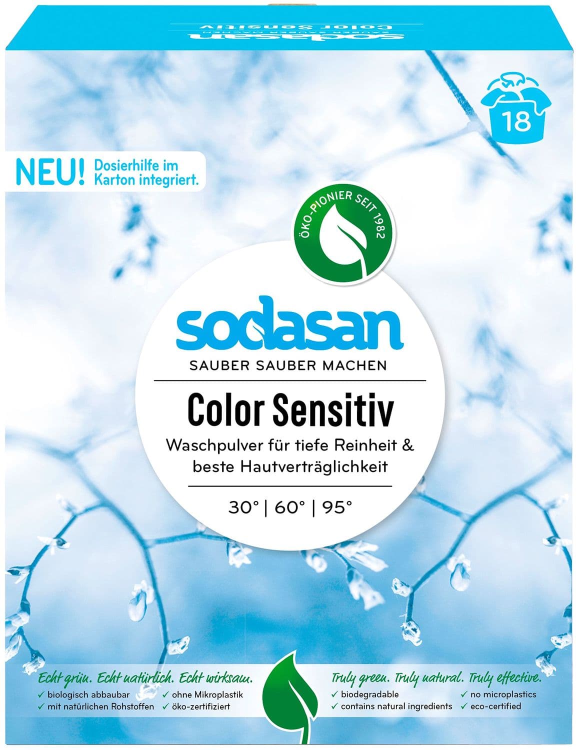 sodasan Color Waschpulver Sensitiv