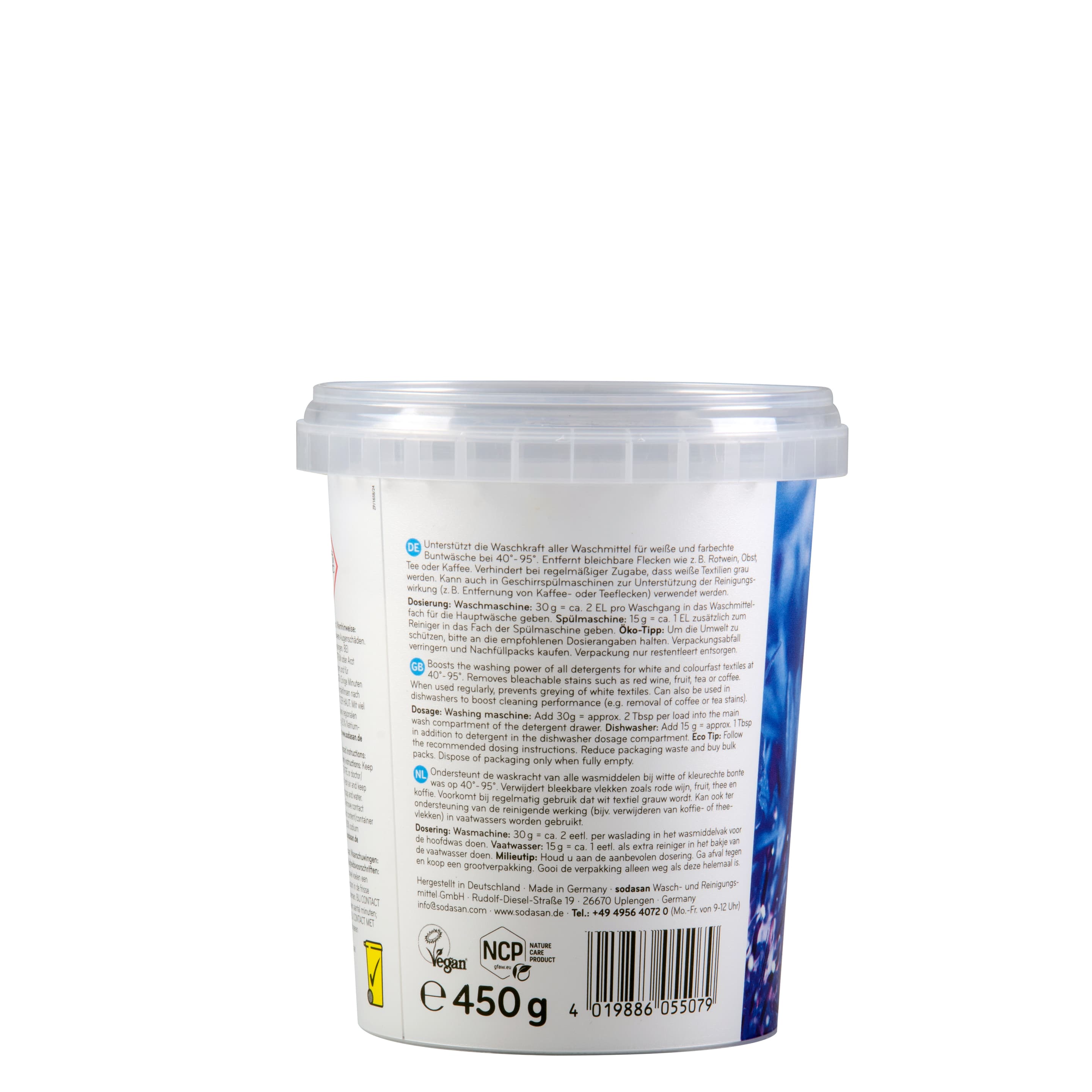 Produktbild Sodasan Bleichmittel & Fleckensalz 2 von 3