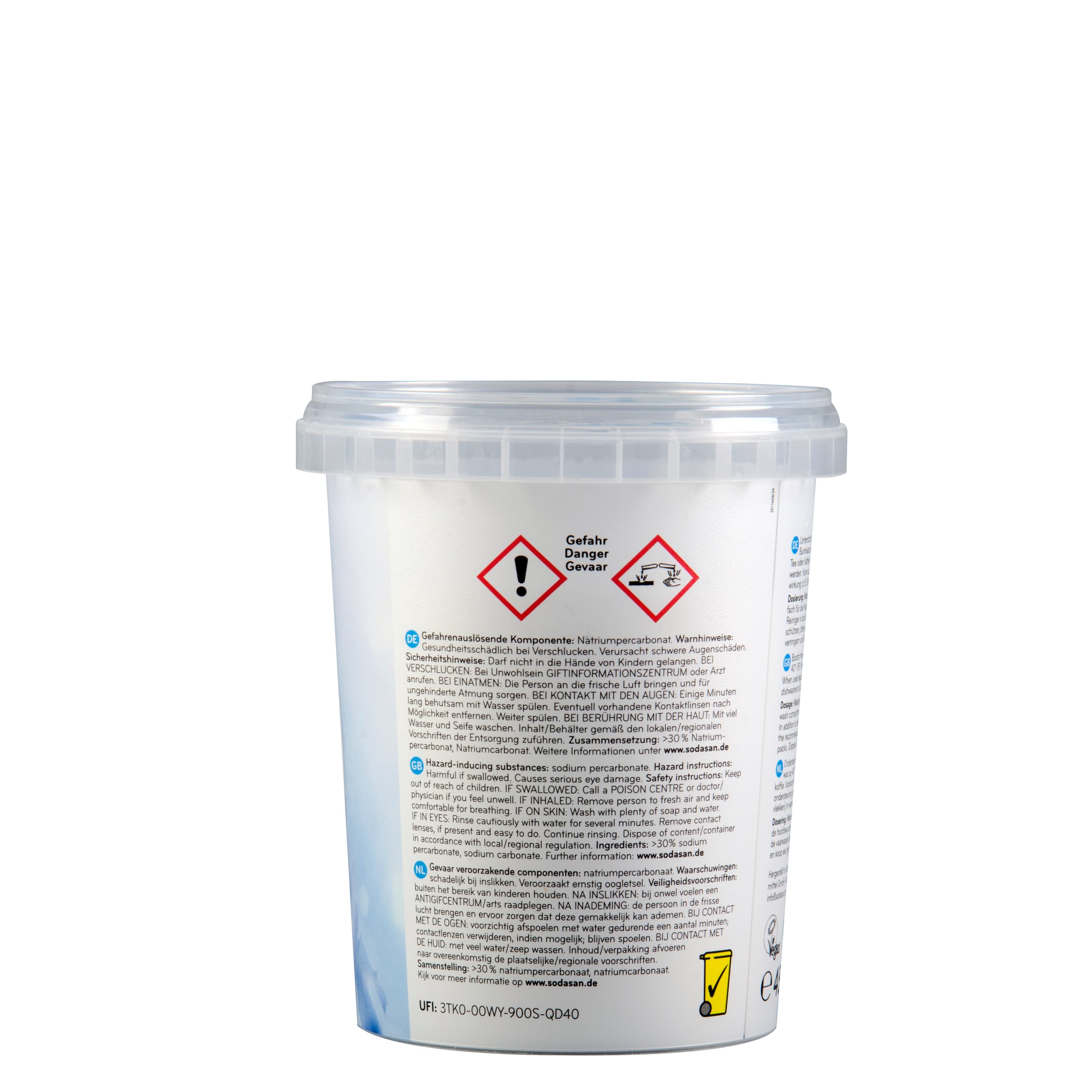 Produktbild Sodasan Bleichmittel & Fleckensalz 3 von 3