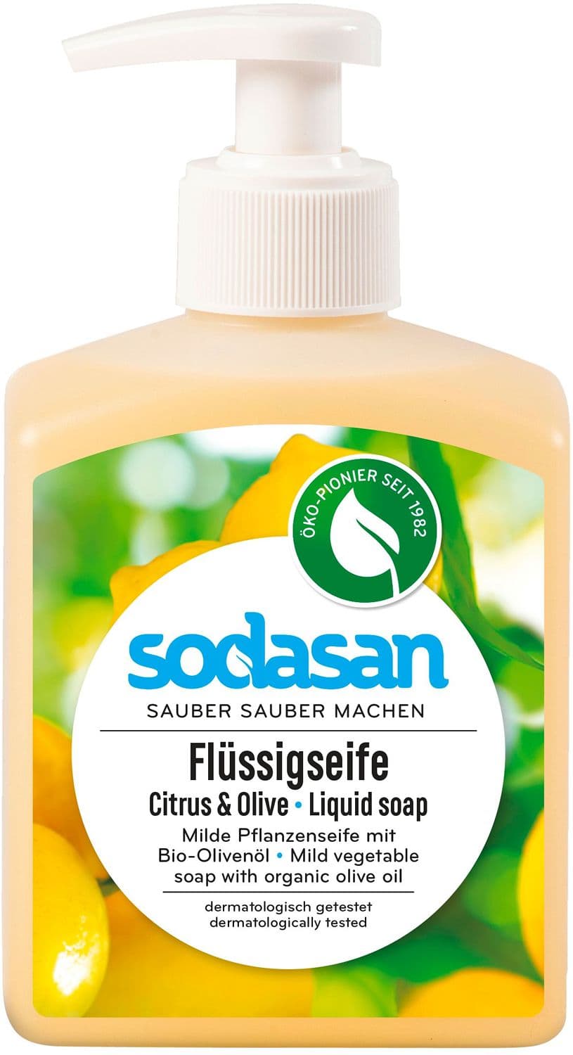 sodasan Flüssigseife Citurs & Olive