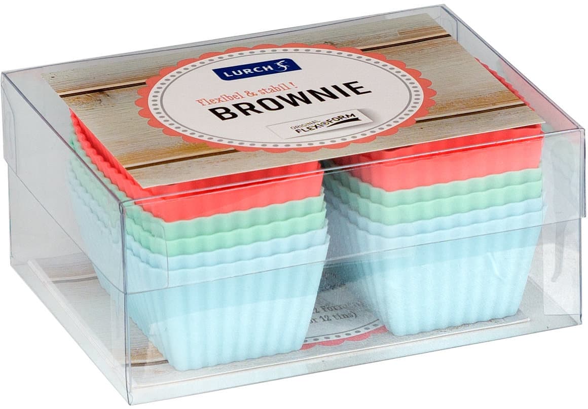 LURCH Flexiform Brownie 12er Set