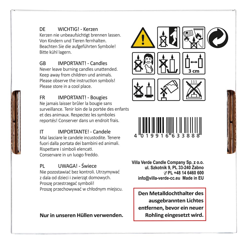 Produktbild VILLA VERDE Duftteelichte 3 von 3
