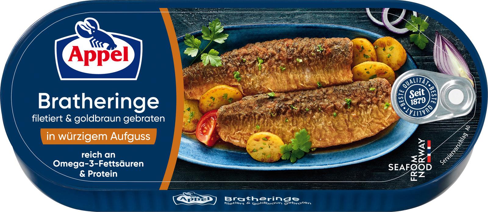 Appel Bratheringe in würzigem Aufguss