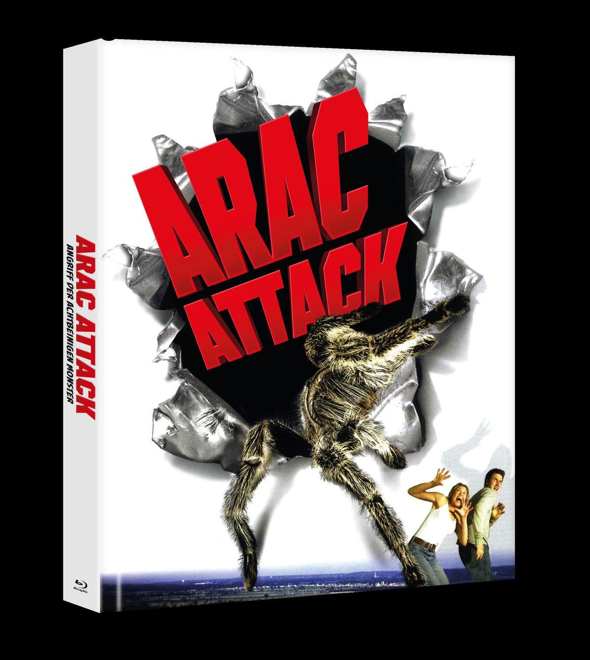 Arac Attack - Angriff der achtbeinigen Monster - Mediabook - Cover B  (Blu-ray+DVD)