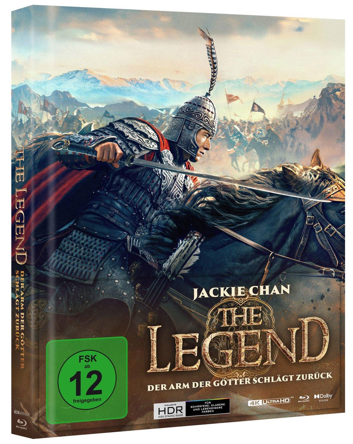 The Legend - Der Arm der Götter schlägt zurück - Mediabook  (4K Ultra HD) (+ Blu-ray)