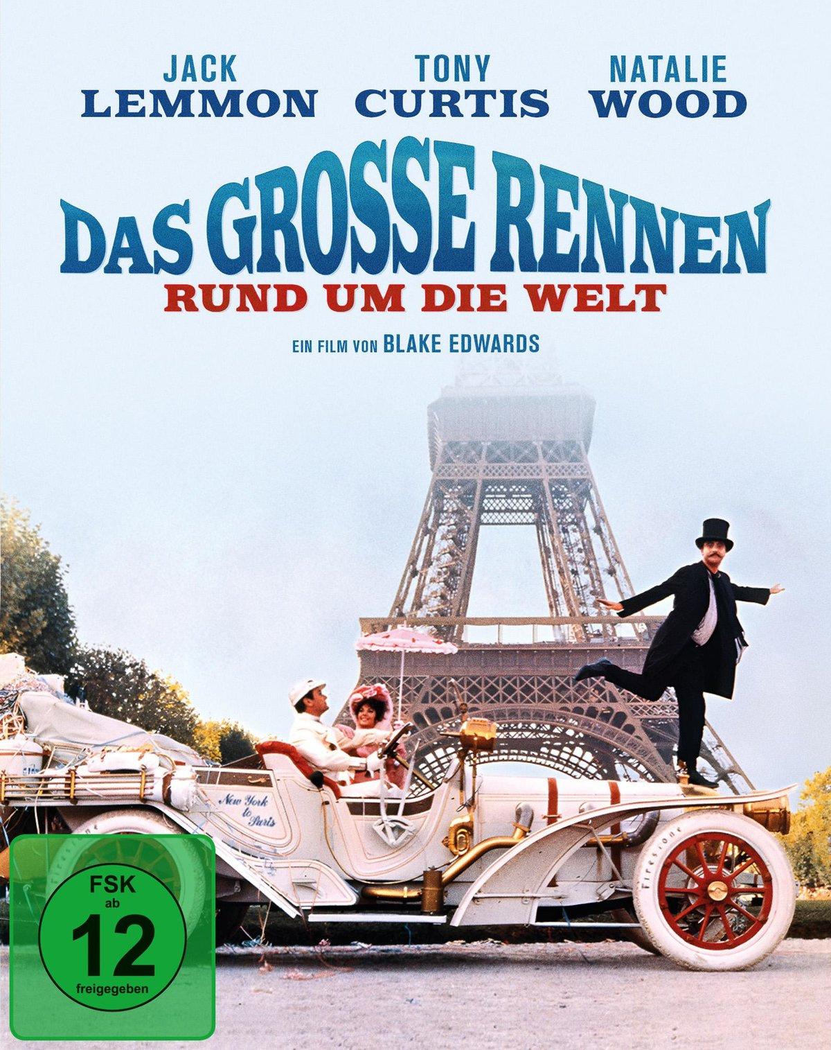 Das große Rennen rund um die Welt - Mediabook A  (Blu-ray+DVD)