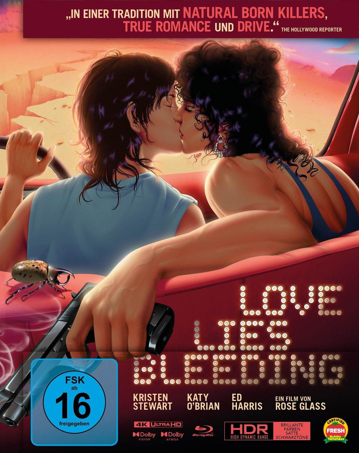 Love Lies Bleeding - Mediabook A  (4K Ultra HD+Blu-ray)