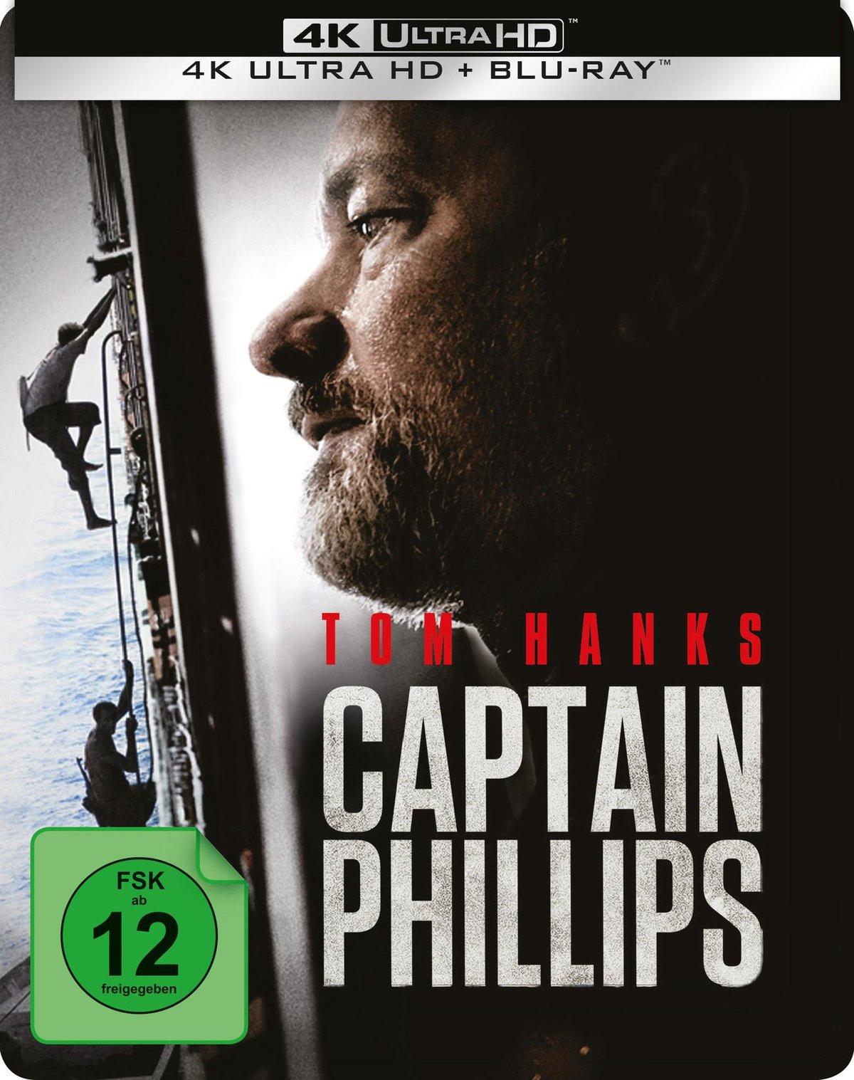 Captain Phillips limitiertes Steelbook  (4K Ultra HD) (+ Blu-ray)