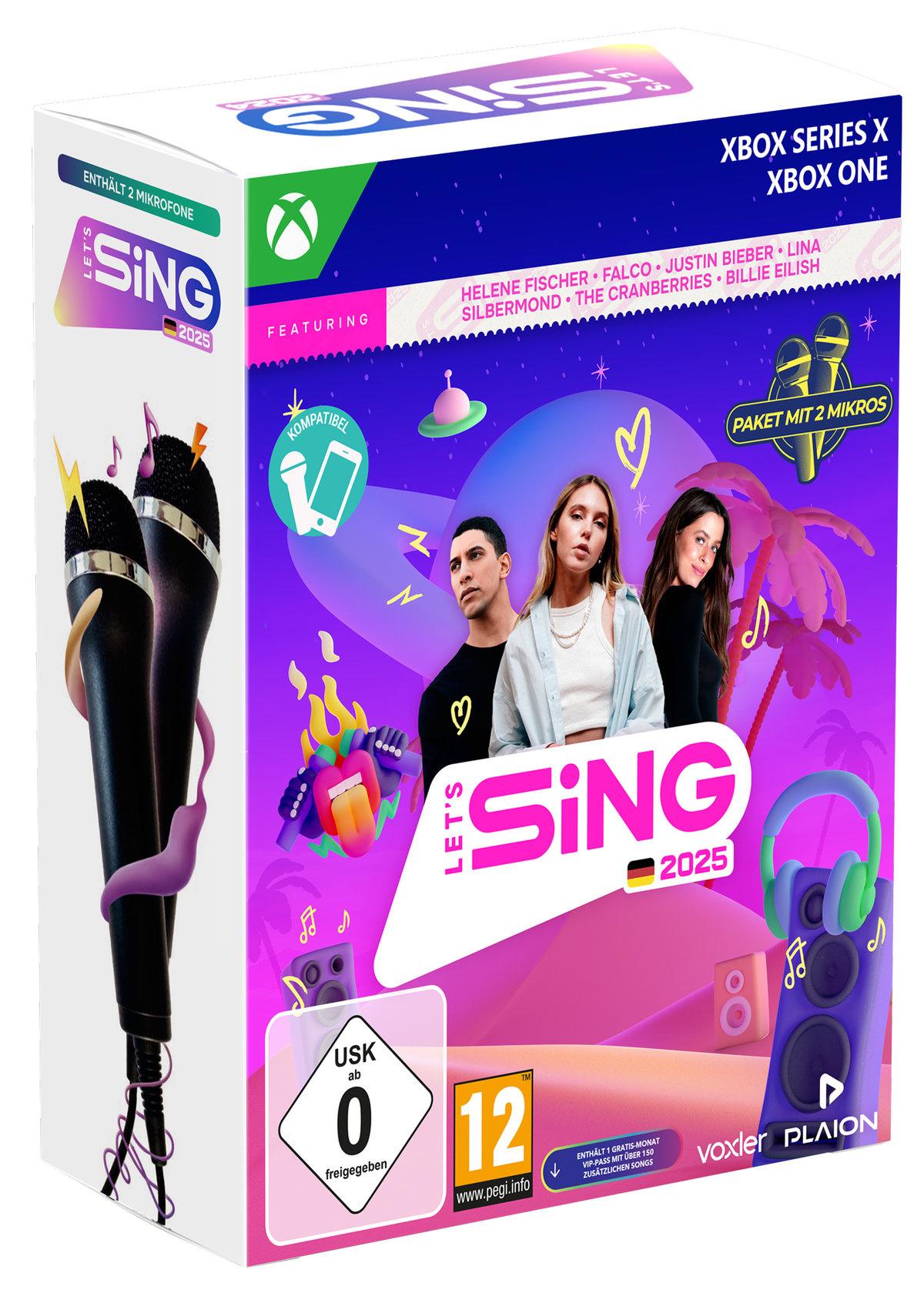 Let's Sing 2025 + 2 Mikrofone