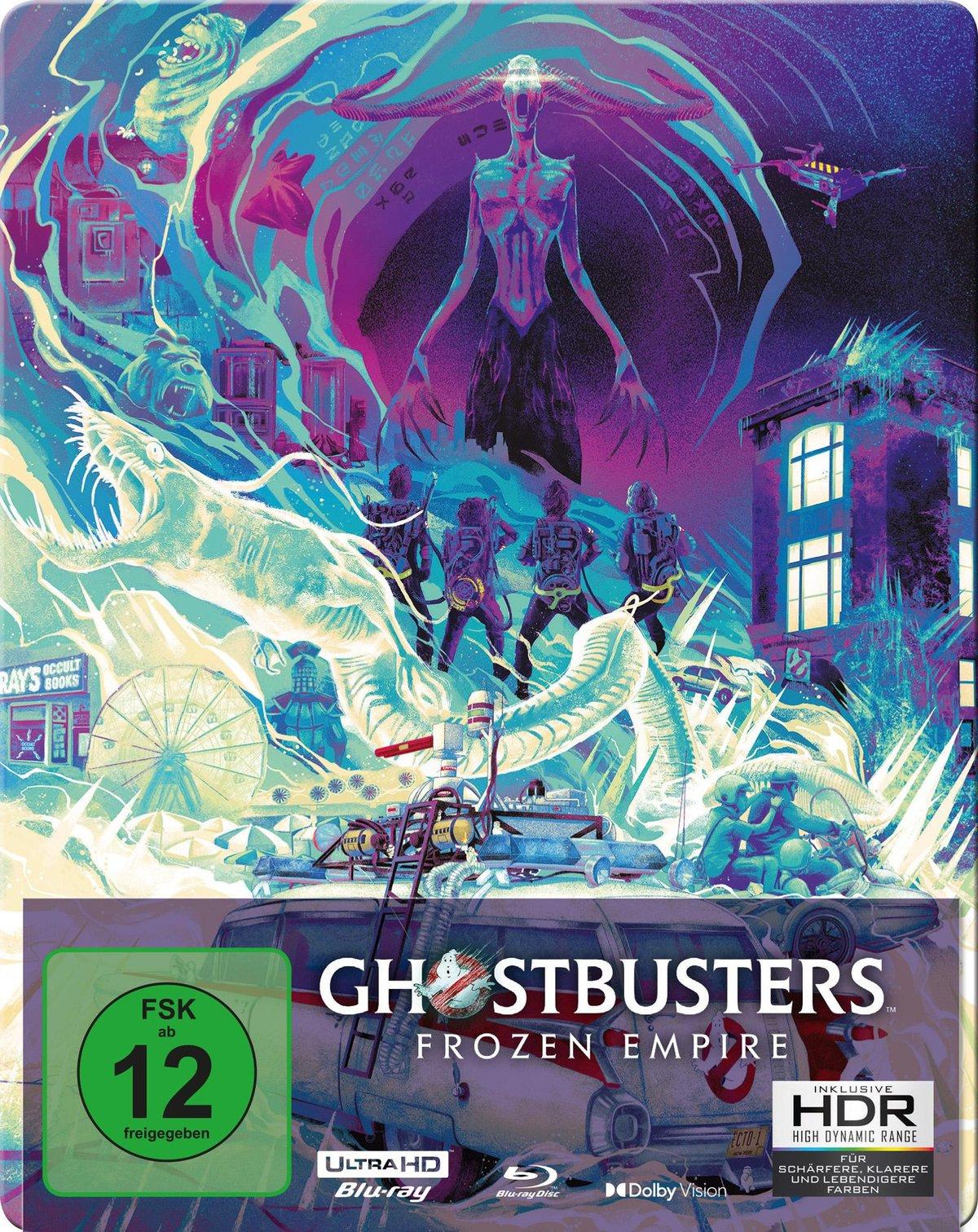 Ghostbusters: Frozen Empire - limitiertes Steelbook A  (4K Ultra HD+Blu-ray)