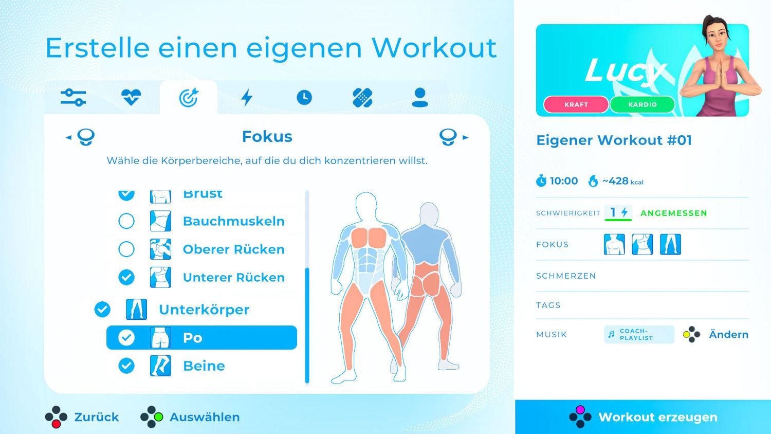 Produktbild Let's Get Fit Bundle (Spiel inkl. 1 Sportgurt) 6 von 7