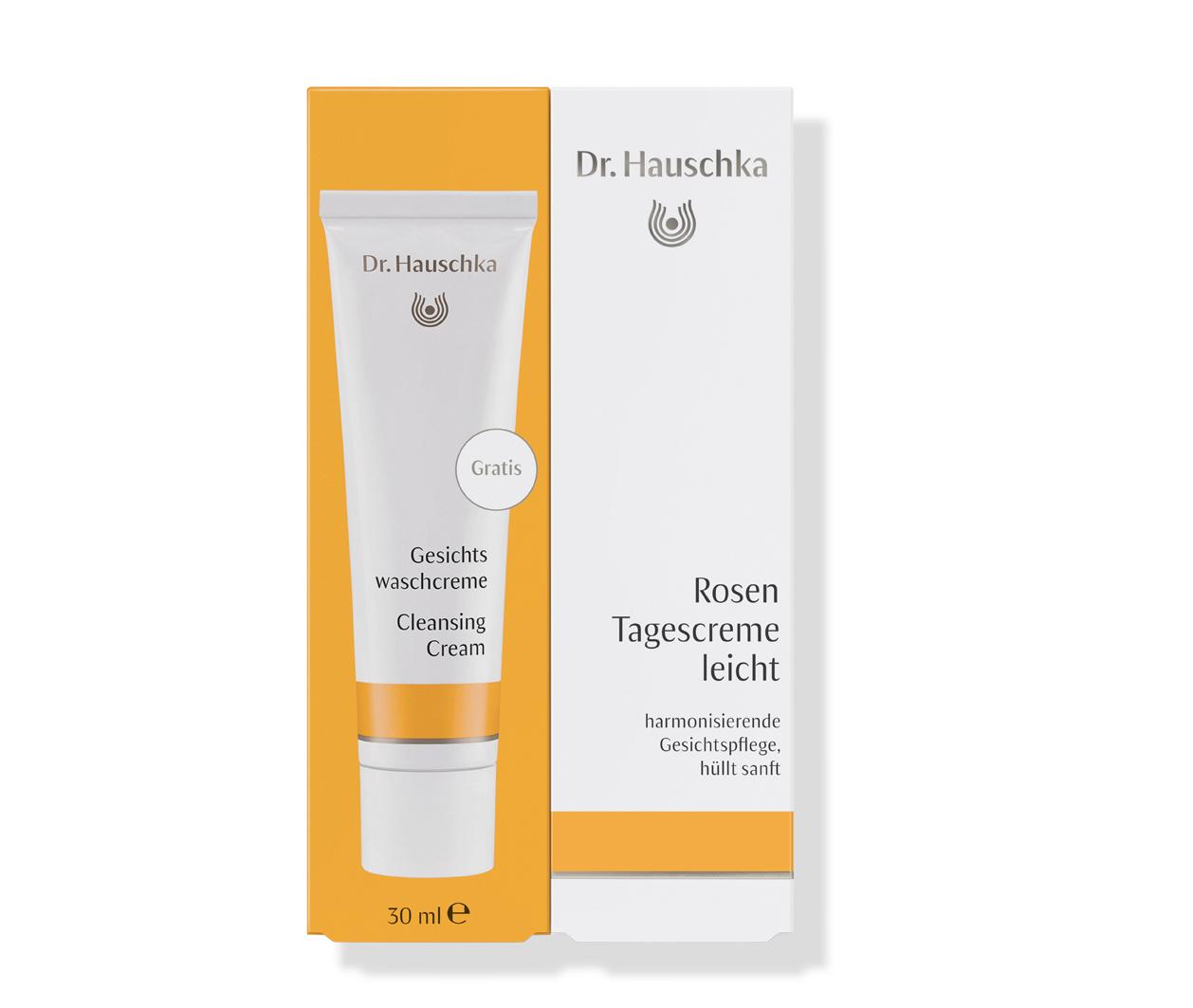 DR. HAUSCHKA Rosen Tagescreme leicht Onpack