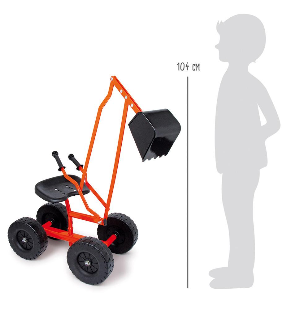 Produktbild small foot Bagger mit Rädern 4628 3 von 4