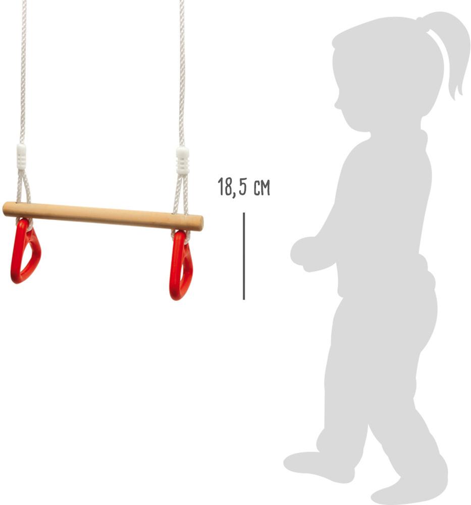 Produktbild small foot Schaukel mit Turnringen 6120 3 von 3