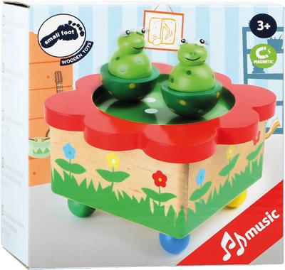small foot Spieluhr Froschteich 7541