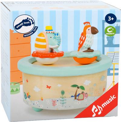 small foot Spieluhr Papagei und Elefant 11108