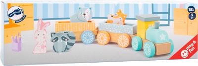 small foot Holzzug Pastell 11470