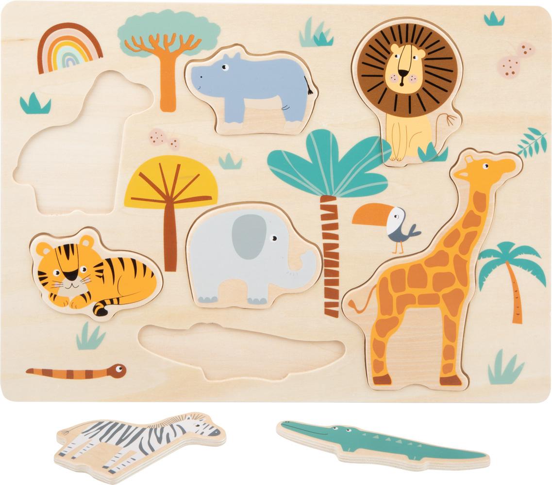 Produktbild small foot Setzpuzzle"Safari"11701 3 von 4