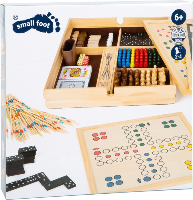 Small Foot 11753I Spielesammlung 20 Klassische Spiele