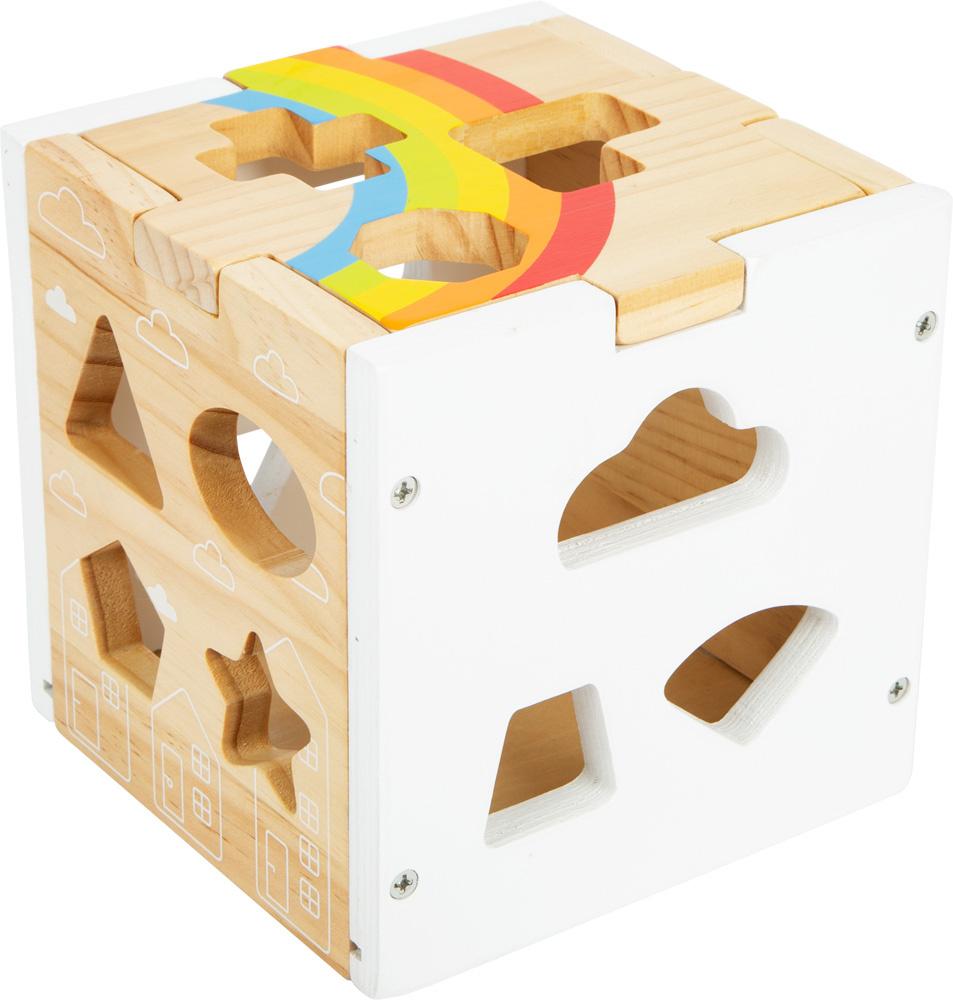 Produktbild small foot Steckwürfel Regenbogen 11777 3 von 7