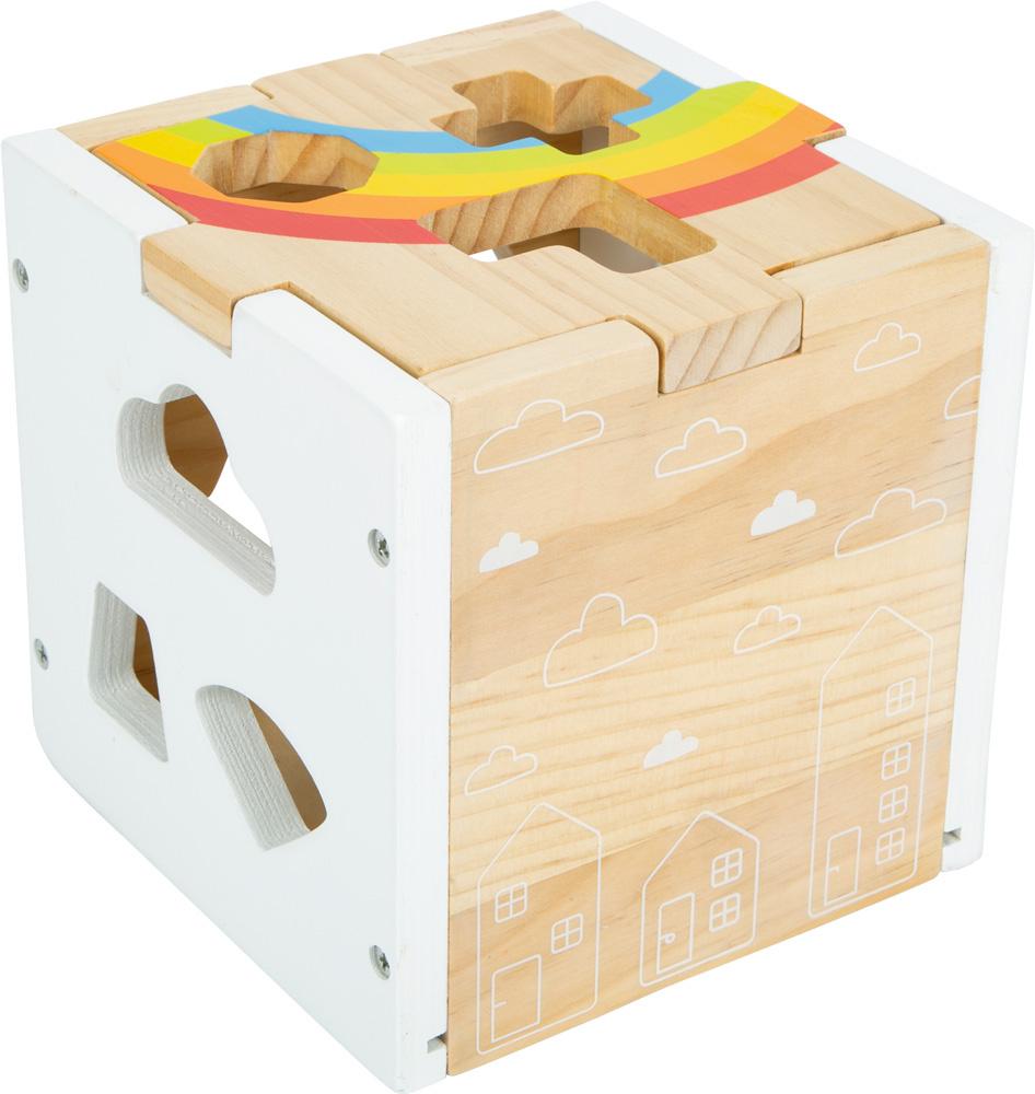 Produktbild small foot Steckwürfel Regenbogen 11777 4 von 7