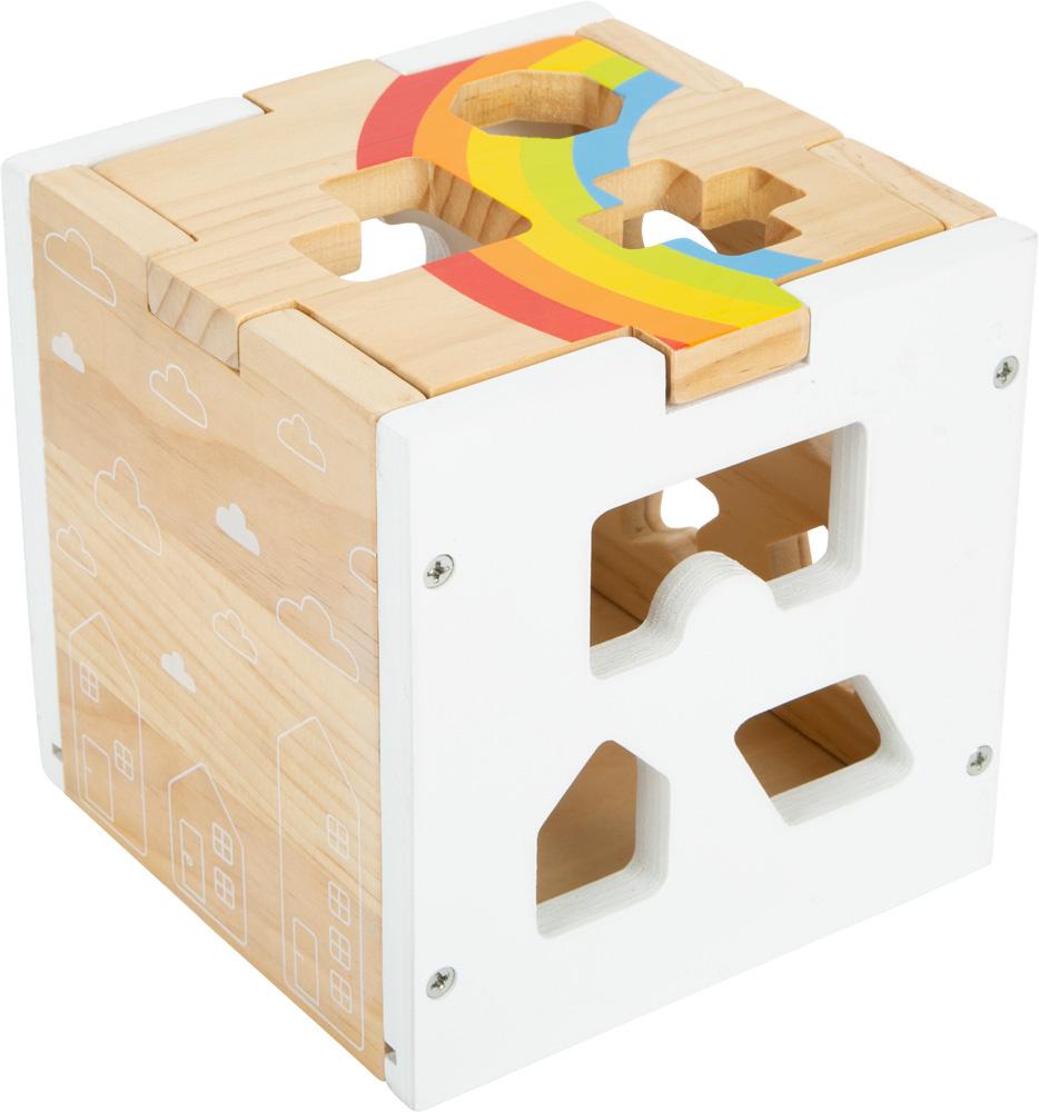 Produktbild small foot Steckwürfel Regenbogen 11777 5 von 7