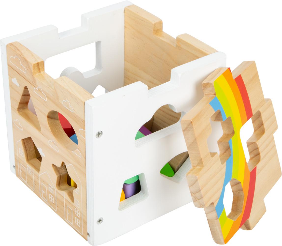 Produktbild small foot Steckwürfel Regenbogen 11777 7 von 7