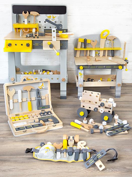 Produktbild small foot Werkzeugkasten 2 in 1 „Miniwob“ 11809 4 von 11
