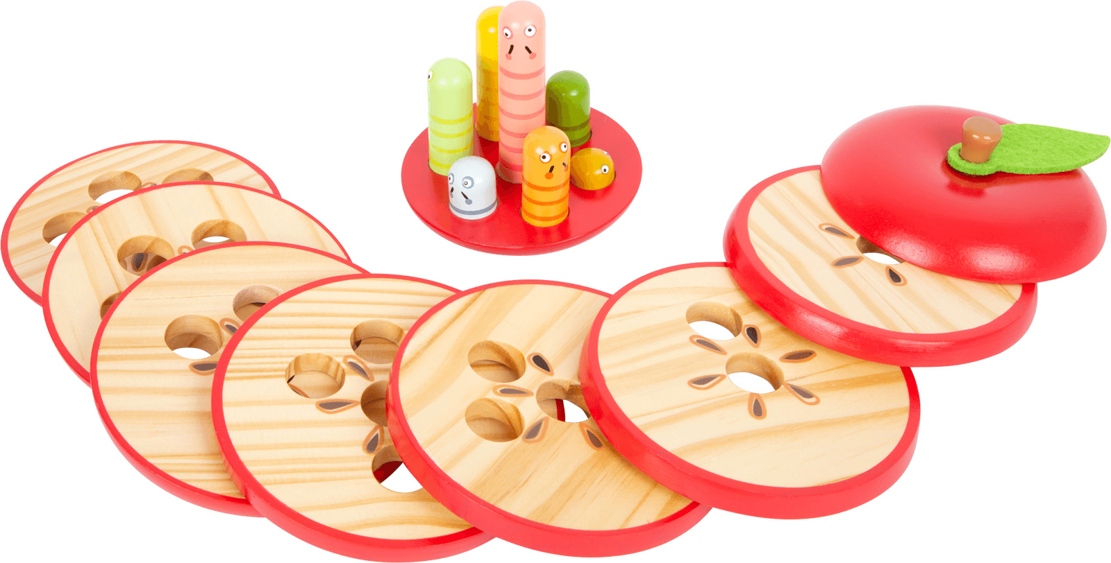 small foot Lernspiel Logisteck Apfel